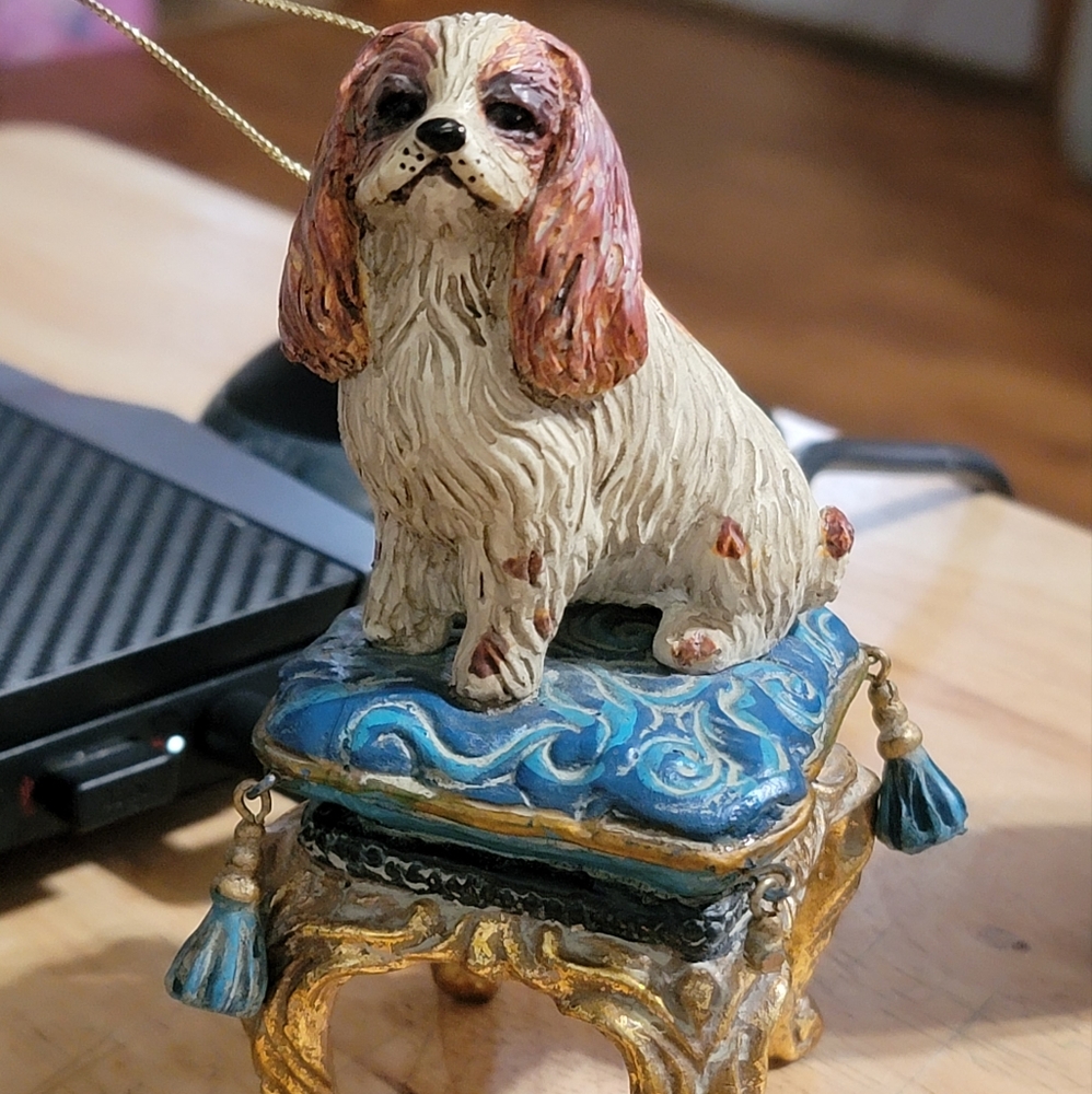 Cavalier King Charles Trinket Box - Ceramic